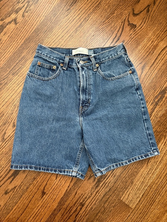 GAP Pants - Vintage GAP Classic High-Rise Denim Shorts in Blue